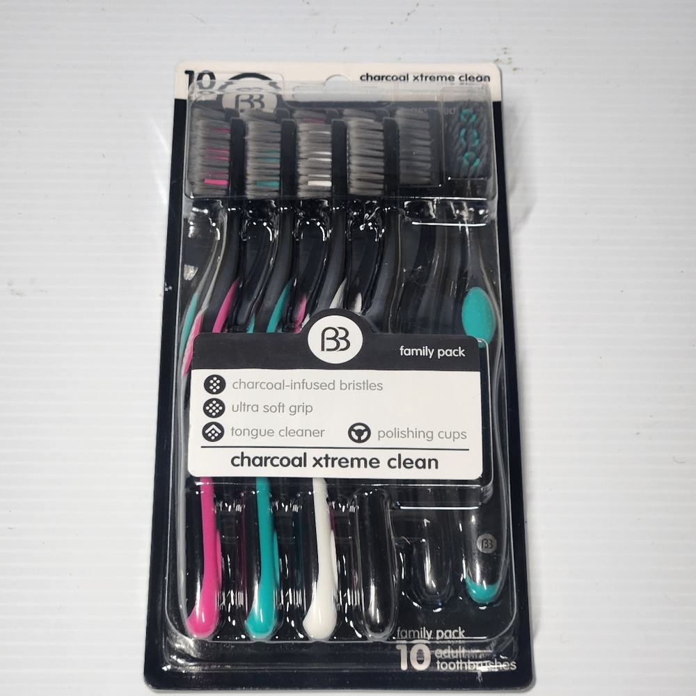 Brush buddies 10 adult brushes family pack